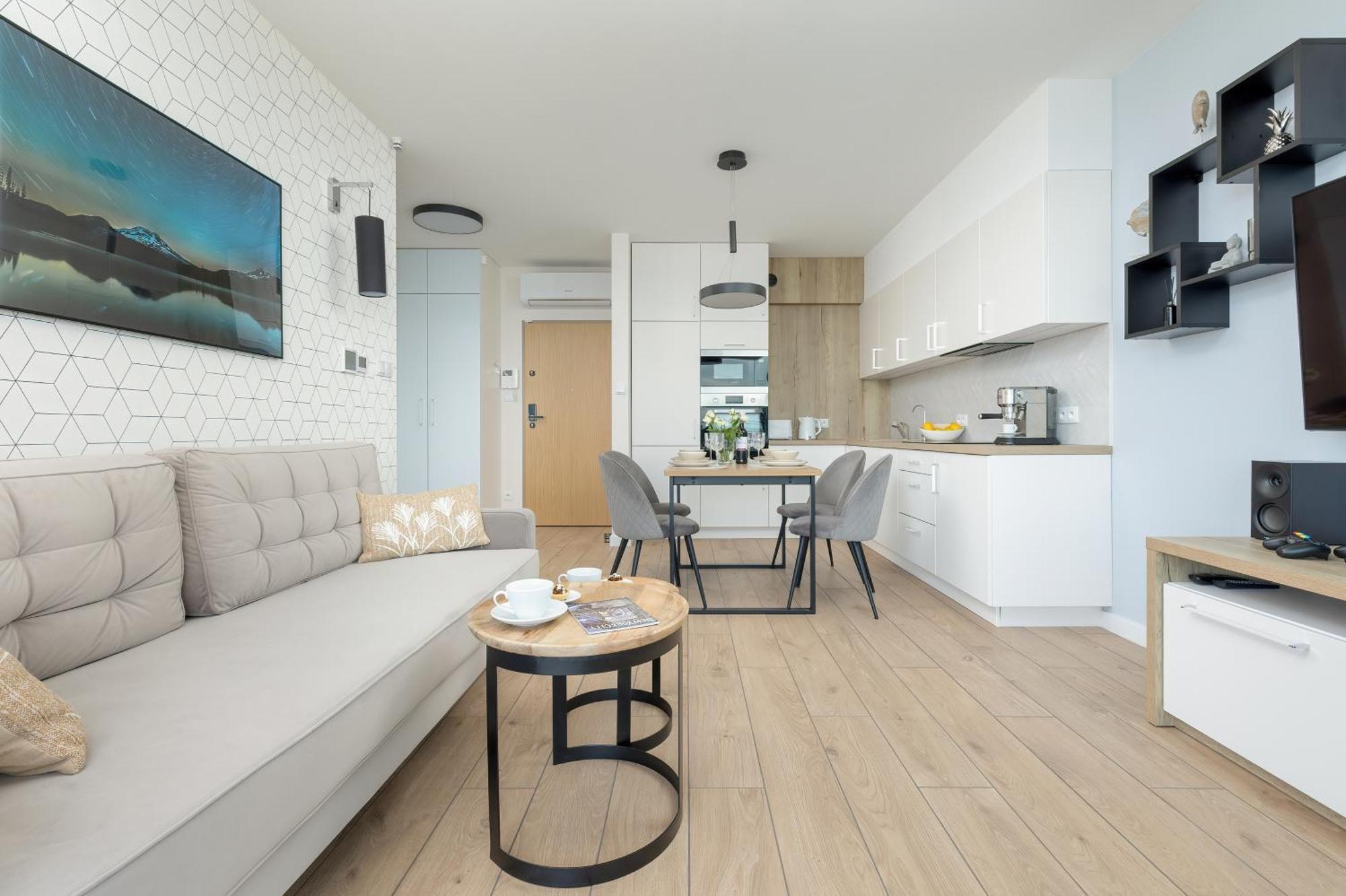 Hs Apartamenty Hevenia Heaven Widok Na Morze Klifowa Реваль Экстерьер фото